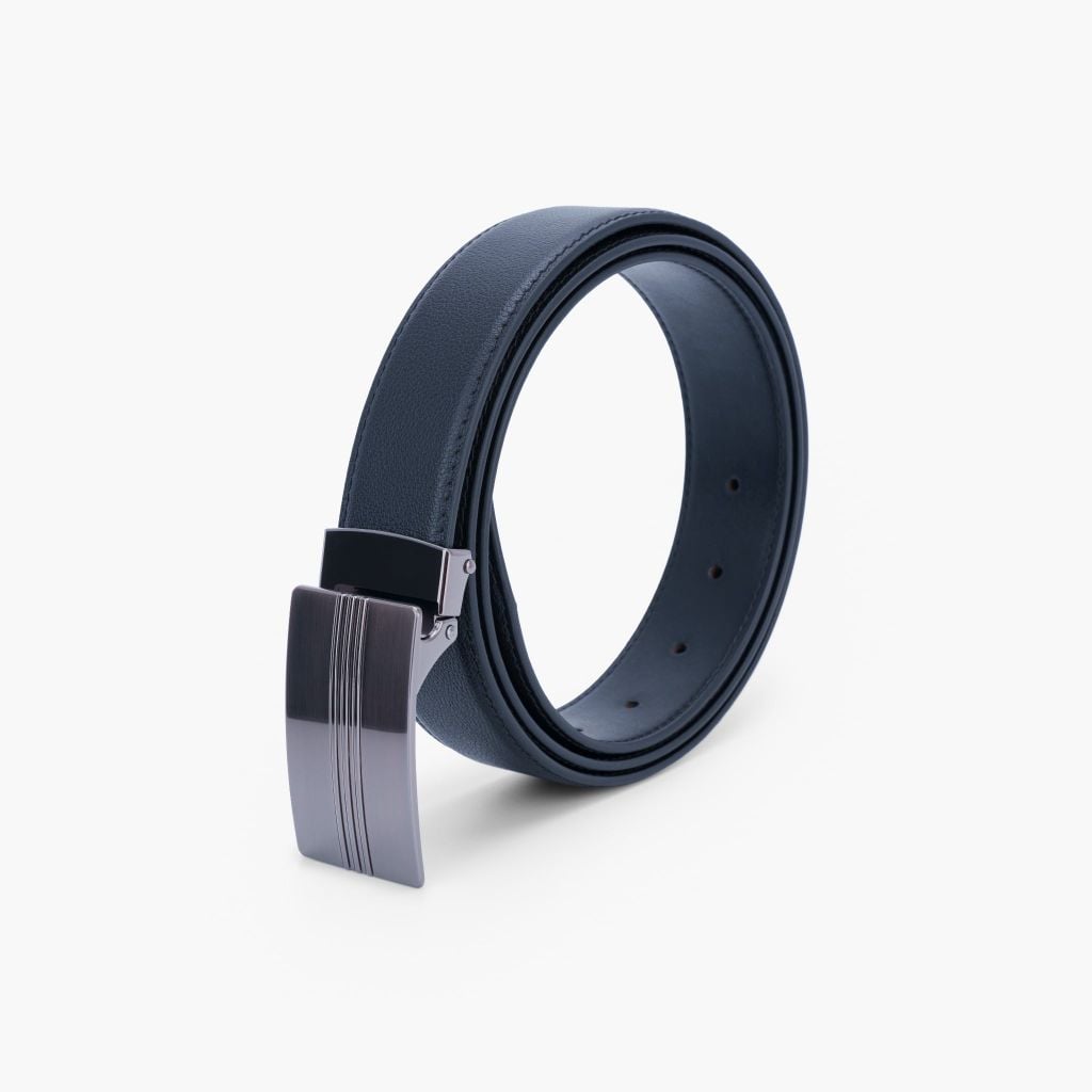 Thắt lưng da khoá cài hiện đại NHATLEATHER - Dây lưng da mặt cài - NDC-077
