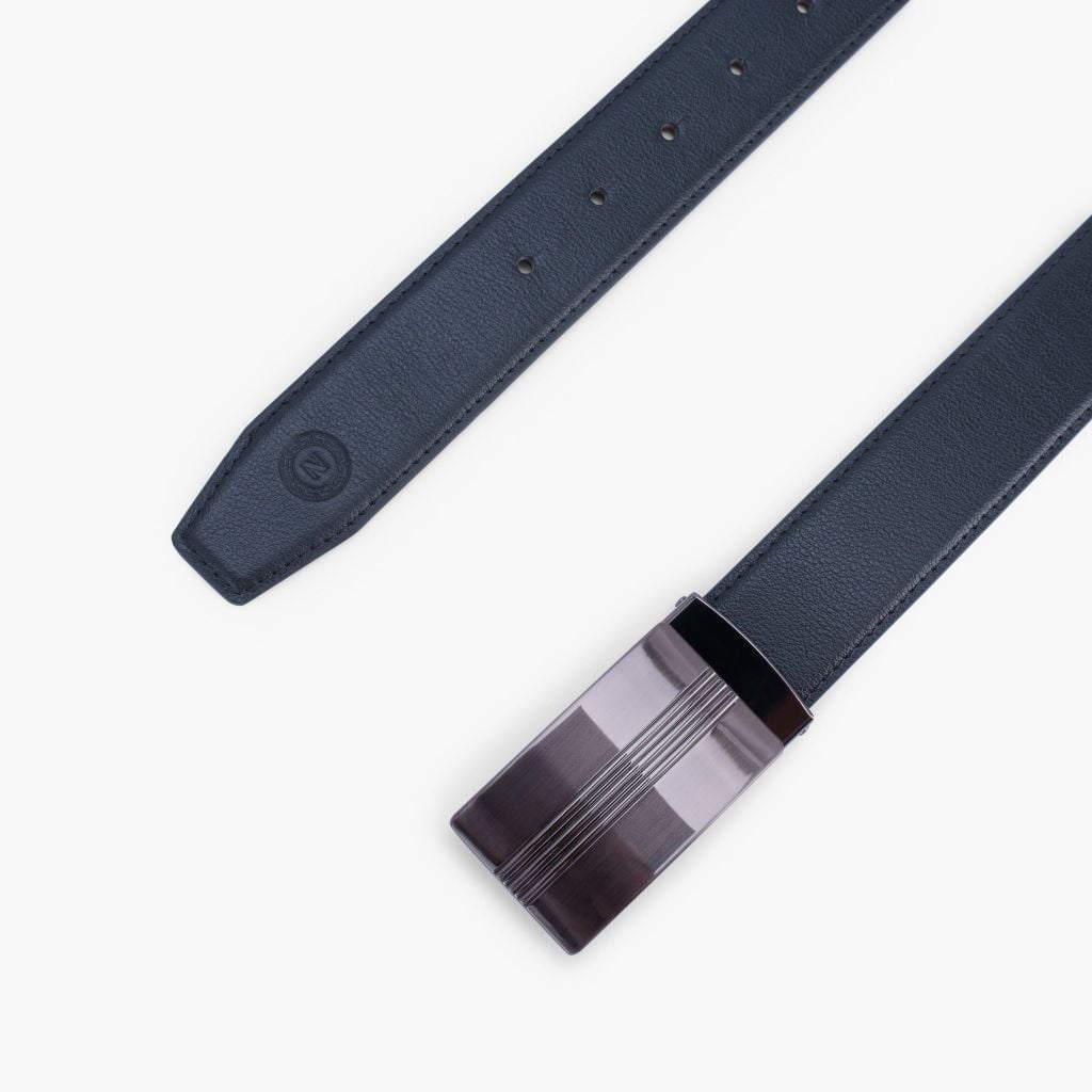 Thắt lưng da khoá cài hiện đại NHATLEATHER - Dây lưng da mặt cài - NDC-077