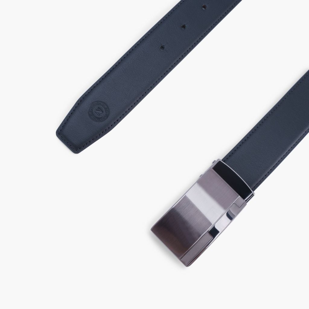 Thắt lưng da khoá cài hiện đại NHATLEATHER - Dây lưng da mặt cài - NDC-077