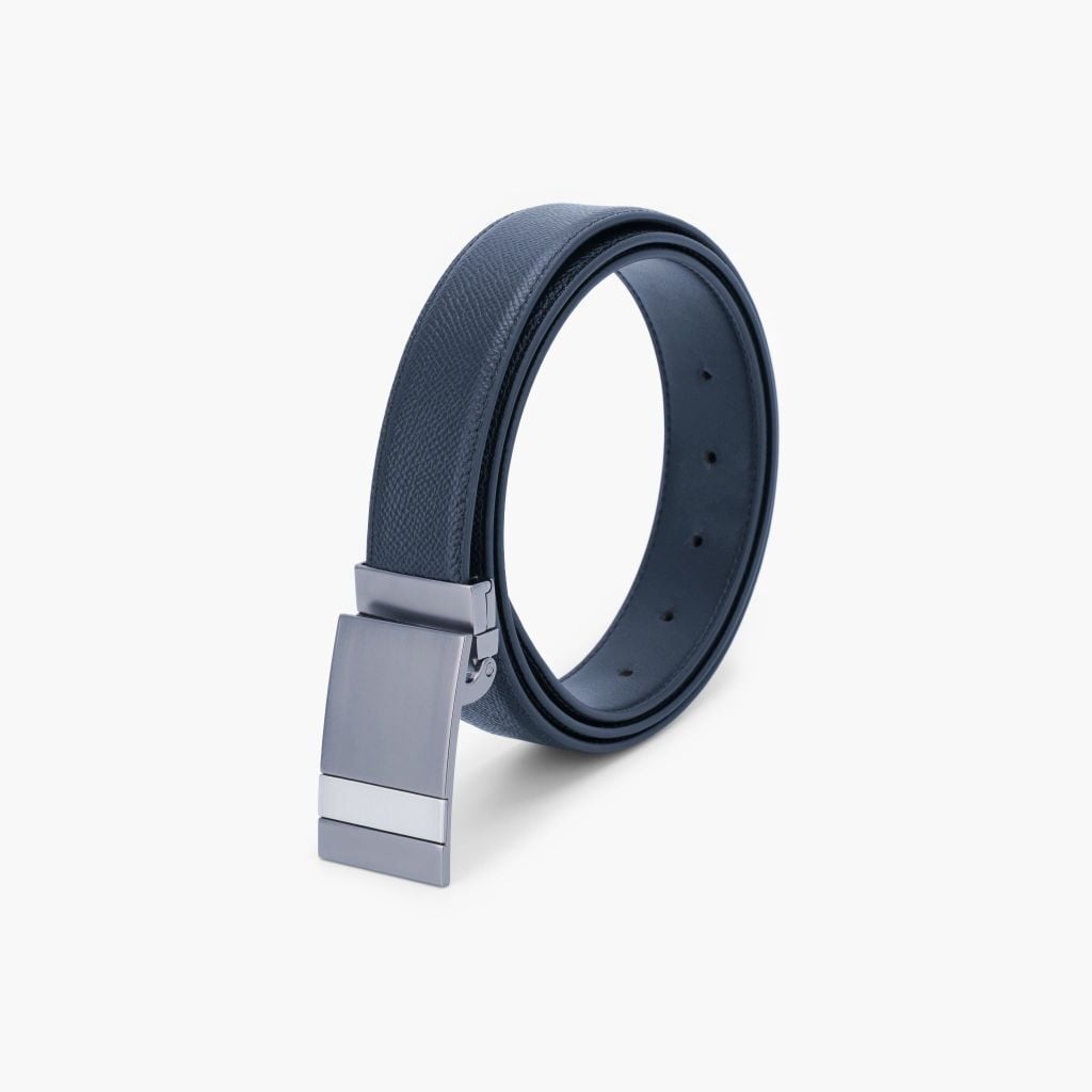 Thắt lưng da khoá cài hiện đại NHATLEATHER - Dây lưng da mặt cài - NDC-077