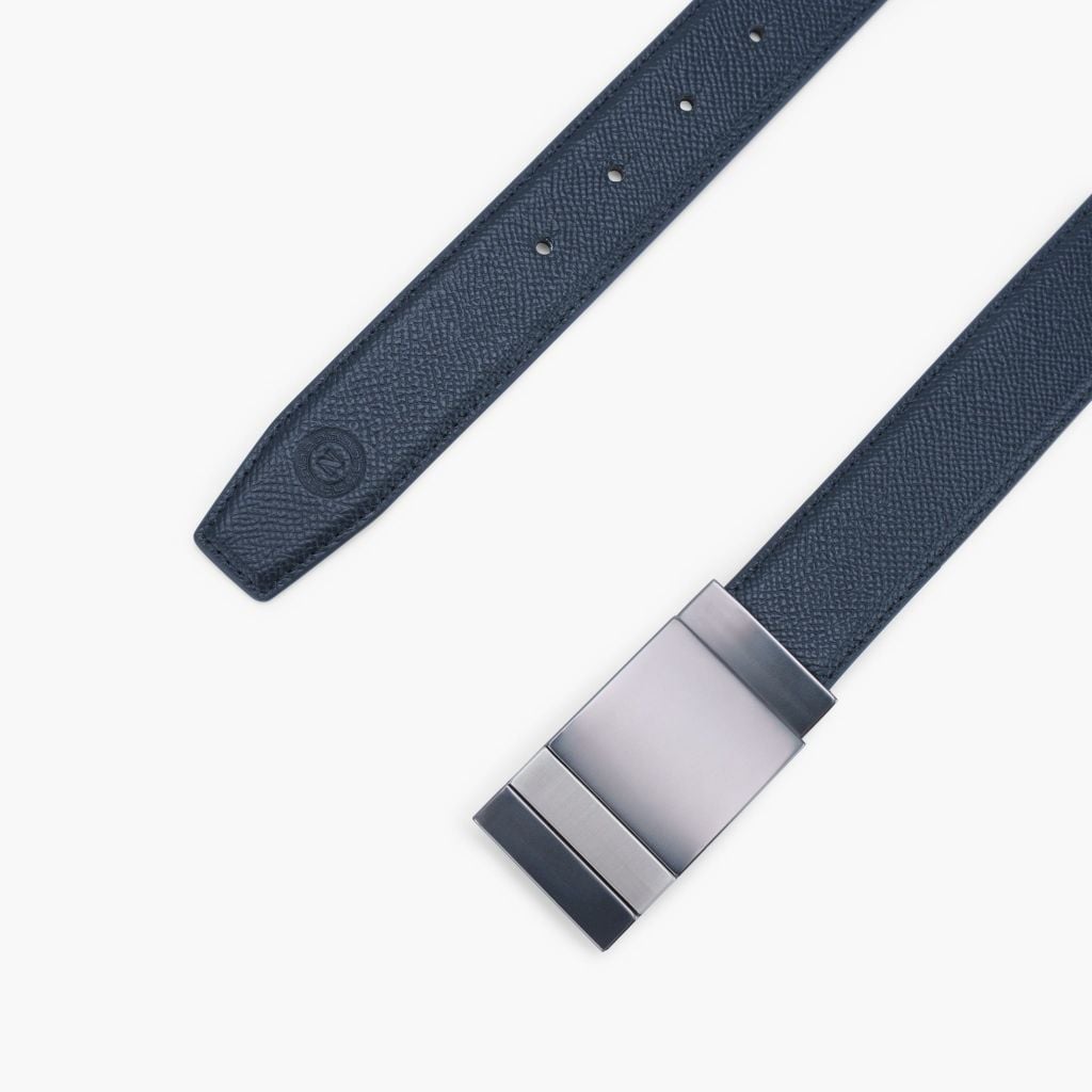 Thắt lưng da khoá cài hiện đại NHATLEATHER - Dây lưng da mặt cài - NDC-077
