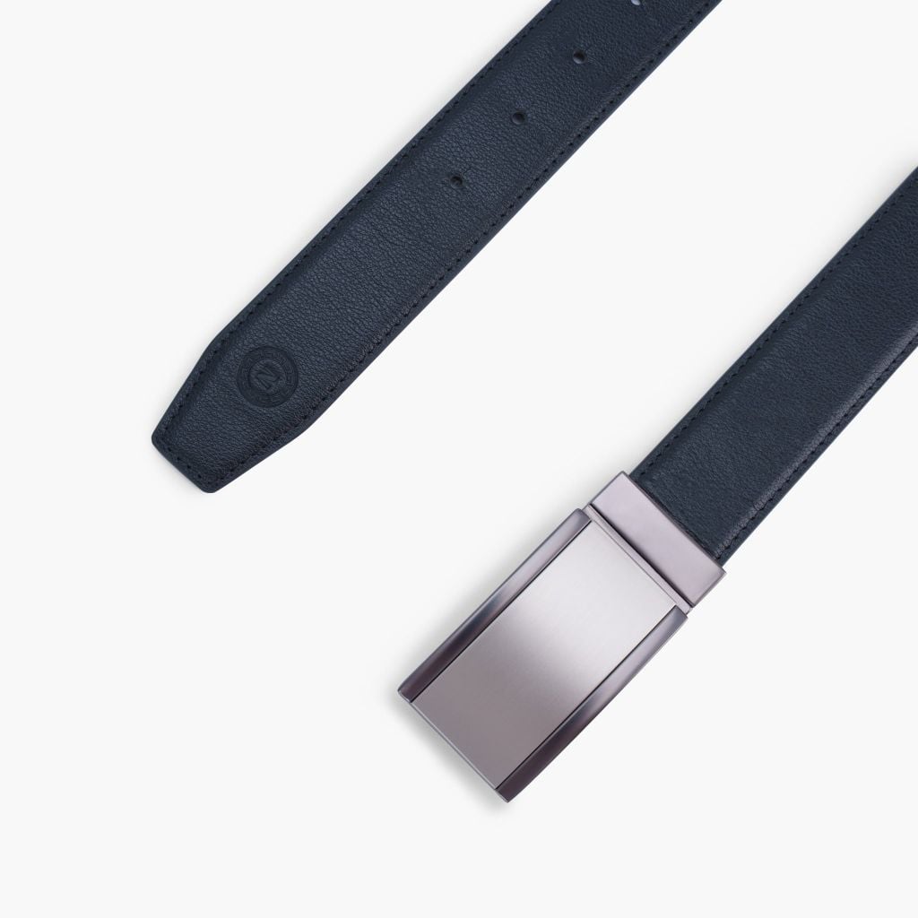 Thắt lưng da khoá cài hiện đại NHATLEATHER - Dây lưng da mặt cài - NDC-077
