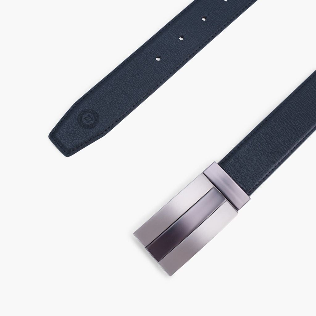 Thắt lưng da khoá cài hiện đại NHATLEATHER - Dây lưng da mặt cài - NDC-077