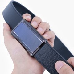 Thắt lưng nam da khoá cài phối sắc gọn gàng bản 33mm, 34mm - NDC-078