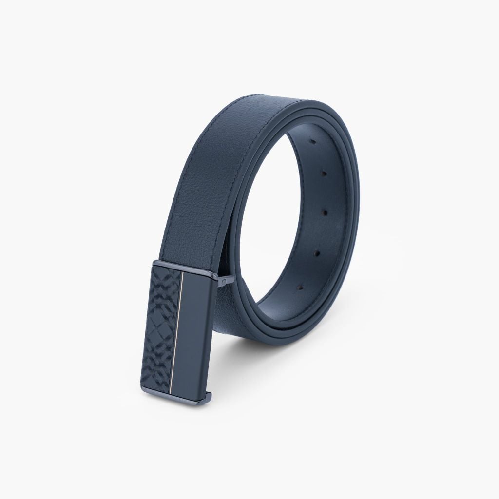 Thắt lưng nam da khoá cài phối sắc gọn gàng bản 33mm, 34mm - NDC-078