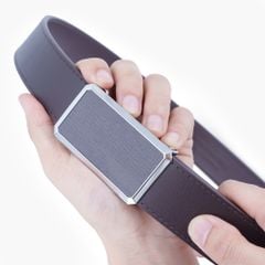 Thắt lưng nam da khoá cài phối sắc gọn gàng bản 33mm, 34mm - NDC-078