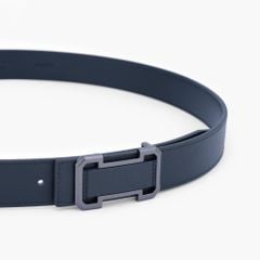 Thắt lưng nam da khoá cài mặt đường nét kiến trúc bản 33mm, 34mm - NDC-079