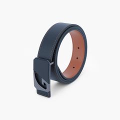 Thắt lưng nam da khoá cài mặt đường nét kiến trúc bản 33mm, 34mm - NDC-079