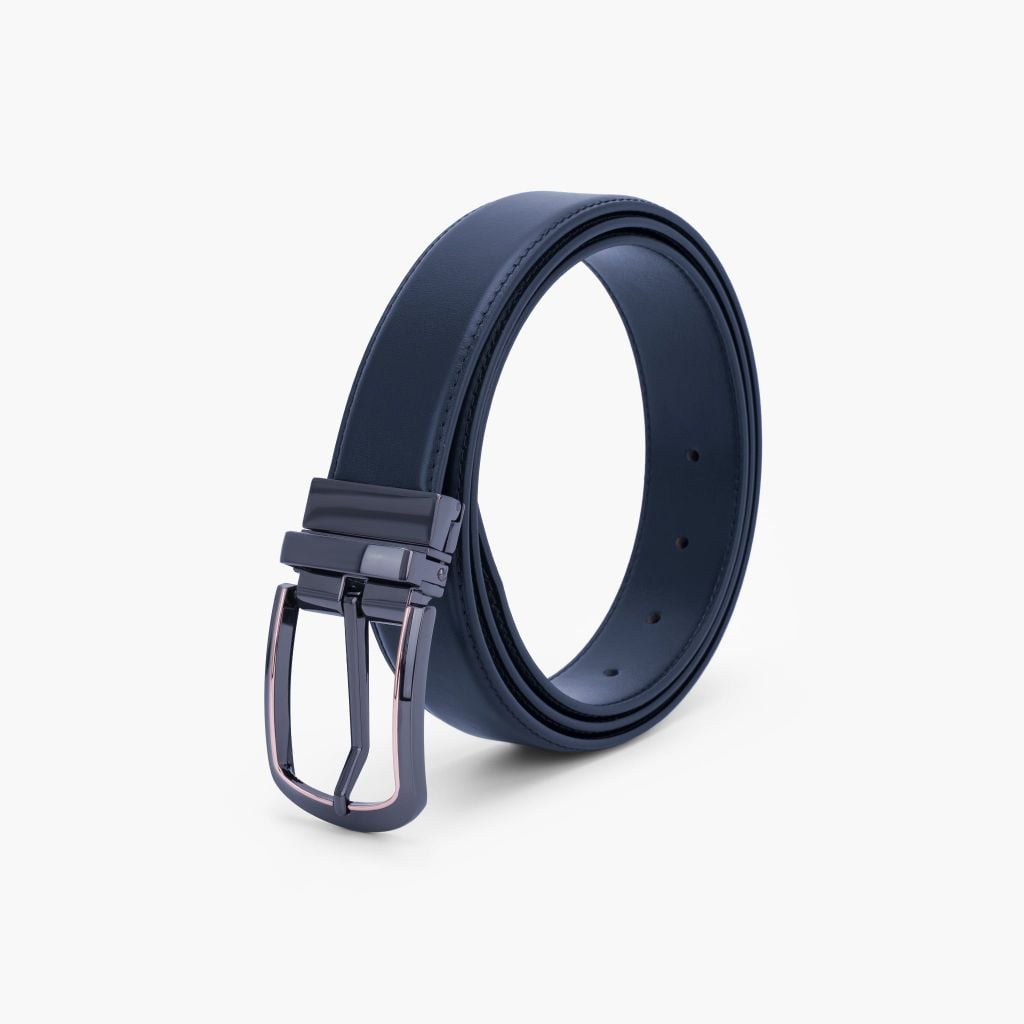 Thắt lưng nam khóa kim dáng bo bản 33mm - NDK-082