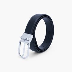 Thắt lưng da khoá kim - Thắt lưng mặt kim chất liệu da thật - NDK-082