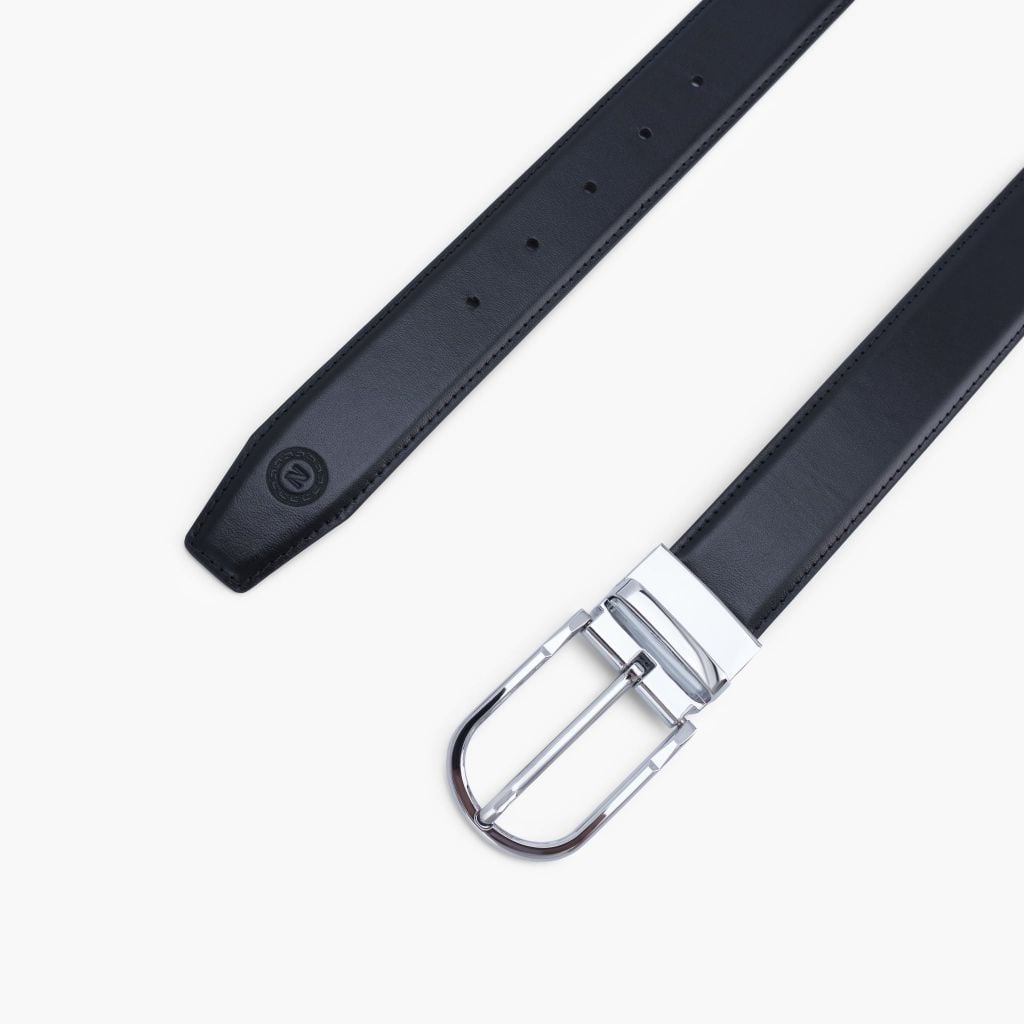 Thắt lưng nam khóa kim dáng bo bản 33mm - NDK-082
