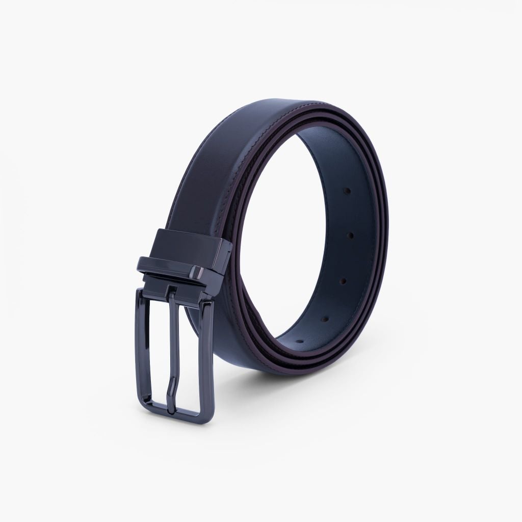Thắt lưng nam khóa kim dáng bo bản 33mm - NDK-082