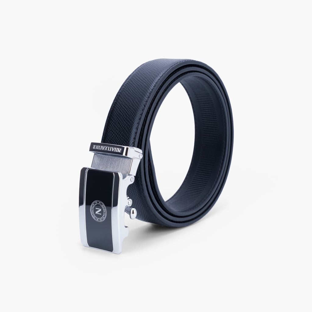 Thắt lưng da nam khoá tự NHATLEATHER - Dây lưng mặt trượt cao cấp - NDT-075