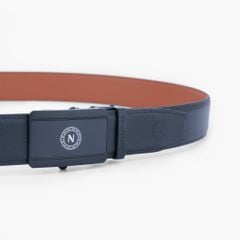 Thắt lưng da nam khoá tự NHATLEATHER - Dây lưng mặt trượt cao cấp - NDT-075
