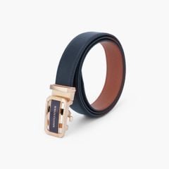 Thắt lưng da nam khoá tự NHATLEATHER - Dây lưng mặt trượt cao cấp - NDT-075