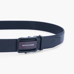 Thắt lưng da nam khoá tự NHATLEATHER - Dây lưng mặt trượt cao cấp - NDT-075