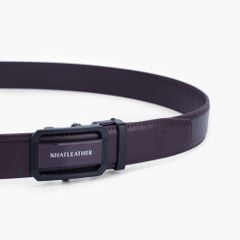 Thắt lưng da nam khoá tự NHATLEATHER - Dây lưng mặt trượt cao cấp - NDT-075