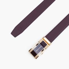 Thắt lưng da nam khoá tự động NHATLEATHER - Dây lưng mặt trượt tự động - NDT-076