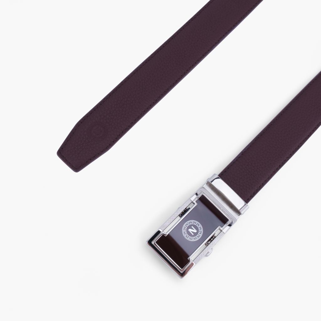 Thắt lưng da nam khoá tự động NHATLEATHER - Dây lưng mặt trượt tự động - NDT-076