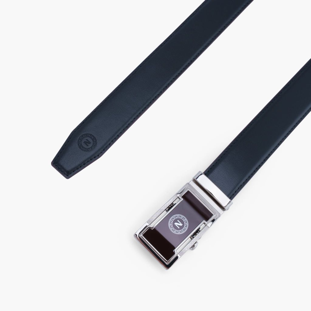Thắt lưng da khoá tự động mặt trượt mạ chân không IP cao cấp bản 32mm - NDT-080
