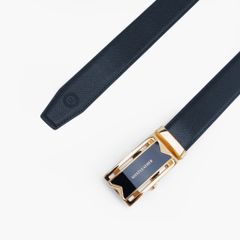 Thắt lưng da khoá tự động mặt trượt mạ chân không IP cao cấp bản 32mm - NDT-080