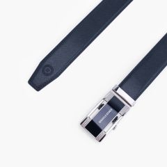 Thắt lưng da khoá tự động mặt trượt mạ chân không IP cao cấp bản 32mm - NDT-080