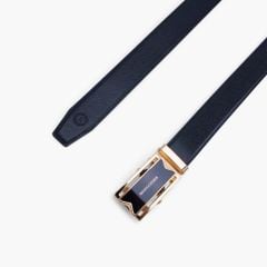 Thắt lưng da khoá tự động mặt trượt mạ chân không IP cao cấp bản 32mm - NDT-080