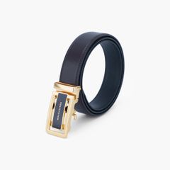 Thắt lưng da khoá tự động mặt trượt mạ chân không IP cao cấp bản 32mm - NDT-080