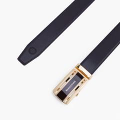 Thắt lưng da khoá tự động mặt trượt mạ chân không IP cao cấp bản 32mm - NDT-080