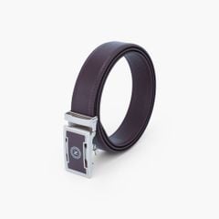 Thắt lưng da khoá tự động mặt trượt mạ chân không IP cao cấp bản 32mm - NDT-080