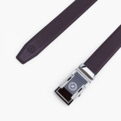Thắt lưng da khoá tự động mặt trượt mạ chân không IP cao cấp bản 32mm - NDT-080