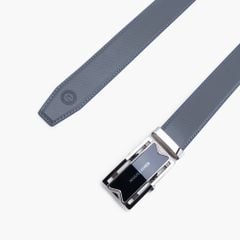 Thắt lưng da khoá tự động mặt trượt mạ chân không IP cao cấp bản 32mm - NDT-080