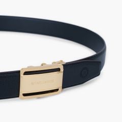 Thắt lưng nam da khóa tự động - Thắt lưng nam mặt trượt bản 32mm - NDT-083