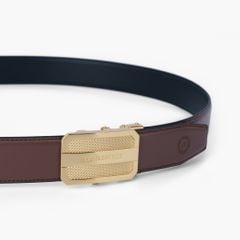 Thắt lưng nam da khóa tự động - Thắt lưng nam mặt trượt bản 32mm - NDT-083