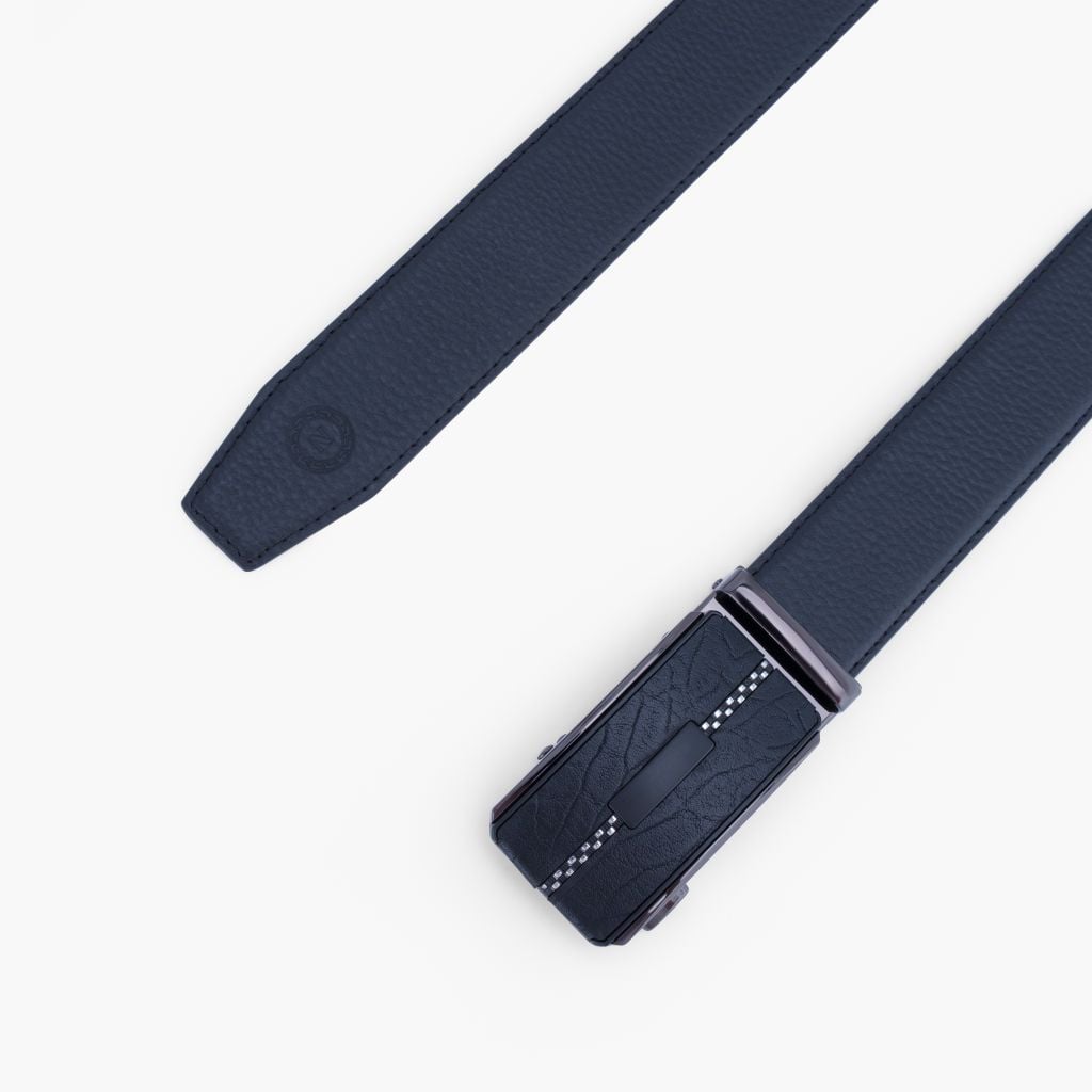 Thắt lưng da khoá tự động NHATLEATHER - Thắt lưng da bò mặt trượt - NDT-085