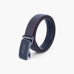 Thắt lưng da khoá tự động NHATLEATHER - Thắt lưng da bò mặt trượt - NDT-085