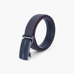 Thắt lưng da khoá tự động NHATLEATHER - Thắt lưng da bò mặt trượt - NDT-085