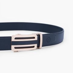 Thắt lưng da khoá tự động NHATLEATHER - Thắt lưng da bò mặt trượt - NDT-086