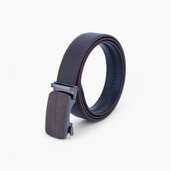 Thắt lưng da khoá tự động NHATLEATHER - Thắt lưng da bò mặt trượt - NDT-086
