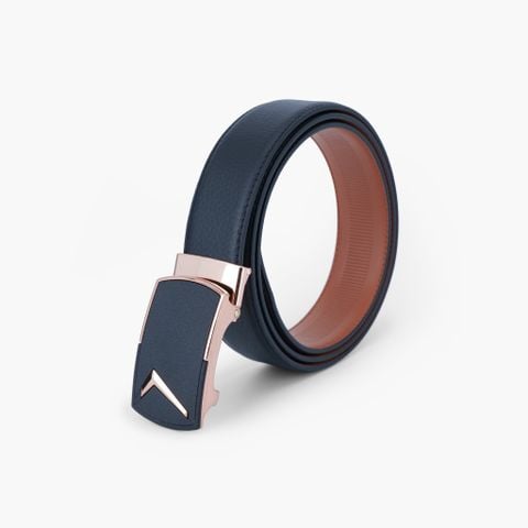 Thắt lưng nam da khóa tự động mặt trượt phong cách hiện đại bản 34mm - NDT-090
