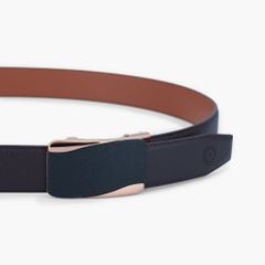 Thắt lưng nam da khóa tự động mặt trượt phong cách hiện đại bản 34mm - NDT-090
