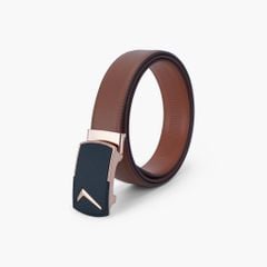 Thắt lưng nam da khóa tự động mặt trượt phong cách hiện đại bản 34mm - NDT-090
