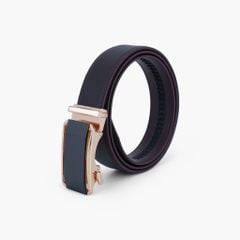 Thắt lưng nam da khóa tự động mặt trượt thanh lịch, tối giản bản 34mm - NDT-091