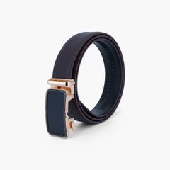 Thắt lưng nam da khóa tự động mặt trượt thanh lịch, tối giản bản 34mm - NDT-091