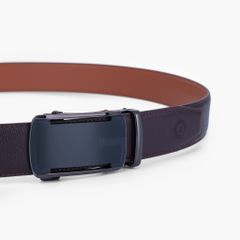 Thắt lưng nam da khóa tự động mặt trượt thanh lịch, tối giản bản 34mm - NDT-091