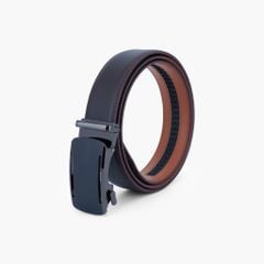 Thắt lưng nam da khóa tự động mặt trượt thanh lịch, tối giản bản 34mm - NDT-091