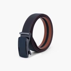 Thắt lưng nam da khóa tự động mặt trượt thanh lịch, tối giản bản 34mm - NDT-091