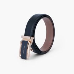 Thắt lưng nam da khóa tự động mặt trượt da lót Nappa bản 32mm - NDT-092