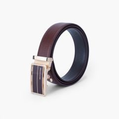 Thắt lưng nam da khóa tự động mặt trượt da lót Nappa bản 32mm - NDT-092