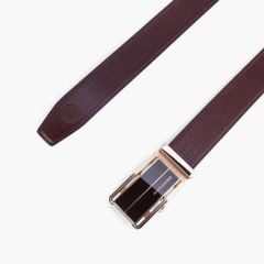 Thắt lưng nam da khóa tự động mặt trượt da lót Nappa bản 32mm - NDT-092